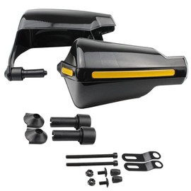 MASO Motorcycle Hand Guard, Windshield Deflector, Hand Guard, Wind and Cold Protection, 7/8" Handlebar Hand Guard, Grip Guard, Bicycle Hand Guard, Wind Protection