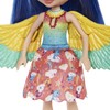 Enchantimals HHB89 Prita Parakeet (Budgie) & Flatter Doll, Toy for