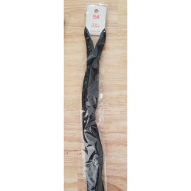 Unbranded 2 Pairs Round Athletic Sport Sneaker "Black" 54" String Shoelace