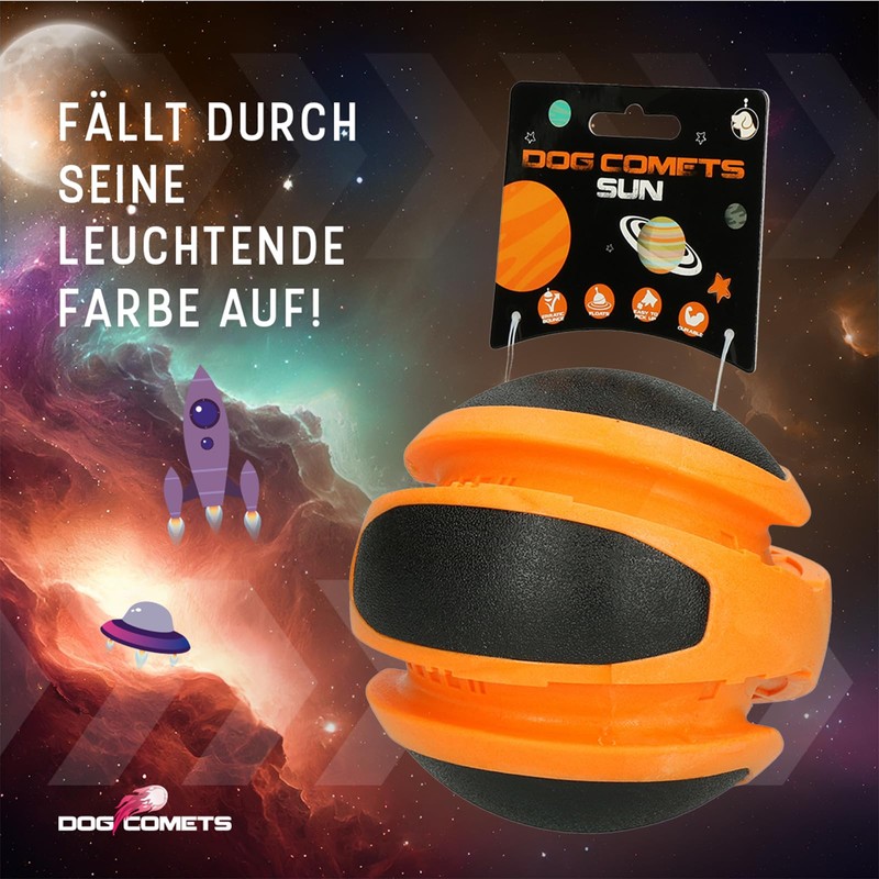 Zen-Kat Dog Comets Sun Oranje