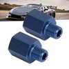 1Pair Pipe Fitting Adapter Blue Perfect Sealing Rustproof 1/8 NPT