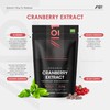 Organic Cranberry Extract 52,500mg – 180 Vegan Capsules – High