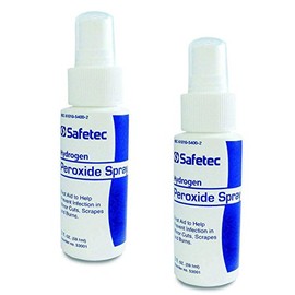 Safetec Hydrogen Peroxide Travel Spray, 2 Fl Oz (Pack of 2)