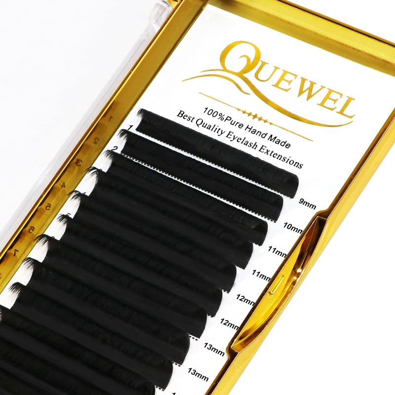QUEWEL QUEWEL Easy Fan Lashes 0.07D Curl Mix 9-16mm Easy