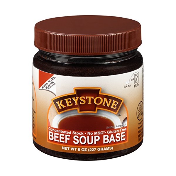 Keystone Meats Soup Base, Beef, 8 Ounce