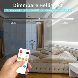 Yeewhale Cob LED Strip 10 m, App Control, with Remote Control, Flexible Dimmable Cob LED Strip, DC24 V 6000 K White LED Strip, Applicable to Bedroom, Room, DIY Decoration