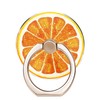 TACOMEGE Phone Holder Ring Grips Fruit Orange, Finger Ring Stand