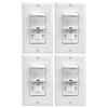 TOPGREENER in-Wall PIR Motion Sensor Light Switch, Motion Sensor Switch,
