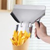 JAKOUE Right-Handle Stainless Steel Popcorn Scoop, Commercial Popcorn Machine Supplies,
