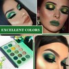 15 Colors Green Eyeshadow Palette Highly Pigmented Matte Eyeshadow Makeup
