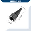 Hihaha Tire Valve Stem Caps/Outer for Car Motorcycle/Durable 8pcs Black