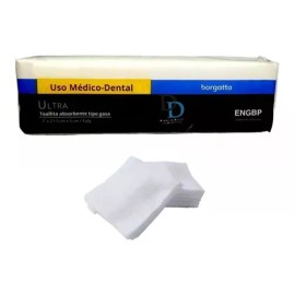 Dental Gasa normal Dental borgatta de 5cm x 5cm x 1u