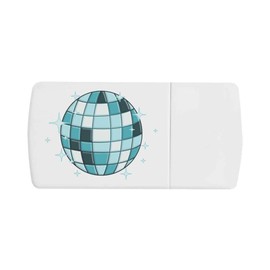 'Sparkling Disco Ball' Pill Box with Tablet Splitter (PI00033104)