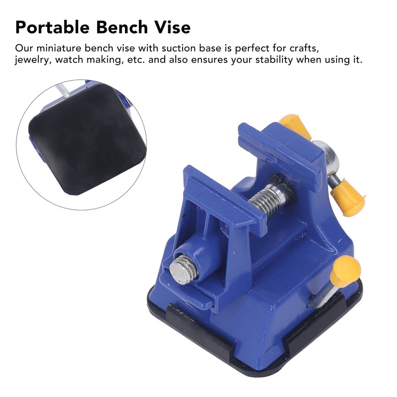 Miniature Bench Vise Universal Small Mutifunctional Vise Suction Base for