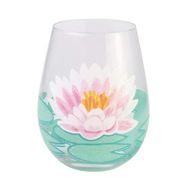 Enesco Lolita Stemless Glass Lotus