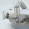 DLLT Modern Ceiling Spot Lights Fixtures 4-Light Round Flush Mount