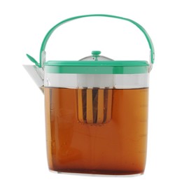 Ernest A-76809 Cold Water Bottle (Pitcher) Heat Resistant Tea Strainer, Just Tilt and Pour (Rakuku Tea), 3.1 gal (1.3 L), Popular Brand of Major Restaurants A-76809