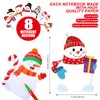 32 Pieces Christmas Notepad Winter Theme Self Sticky Notes Holiday