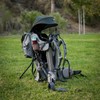 ClevrPlus Urban Explorer Child Carrier Hiking Baby Backpack, Heather Gray