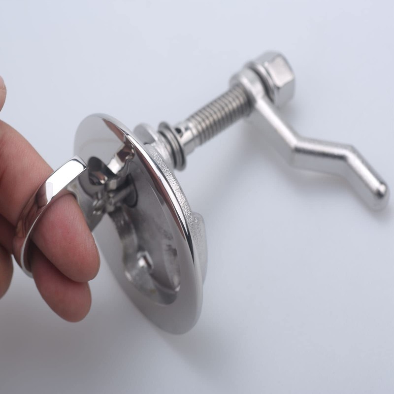 MX Boat Cam Latch,Marine Hatch Latch Flush Pull Handle Latch
