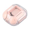 Wireless Bluetooth Earphones Noise Reduction Headphone Digital Display Rechargeable Pink