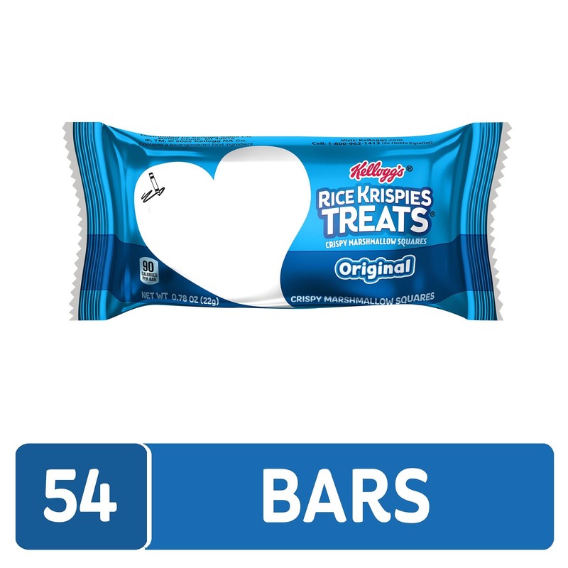 Rice Krispies Treats Crispy Marshmallow Squares, Kids Snack Box, Cereal