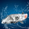 munirater Chrome Housing Halogen Headlight Assembly Replacement for 2011-2020 Sienna