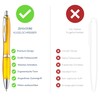 ZENSCRIBE® Ergonomic Ballpoint Pen, Pack of 10, Premium Ballpoint Pen