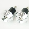 Mini Silver Universal Grip End Cap for 7/8" Handle for