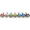 Kuroobaa Car License Plate Bolt M6 Anti-Theft Screws (Sky Blue)