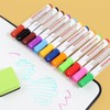 Barlone 12 Colours Whiteboard Pens Wipe Clean, Dry Erase Marker,