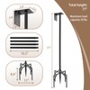 77 Inch Heavy Duty Smart Bird Feeder Pole for Outdoors