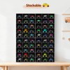 Krafetto 2 Pack Trucks Display Shelf, 15 Slot Toy Cars
