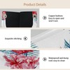 2 Pack Tissue Box Cover Holder, Pink Flamingo Floral Rectangle