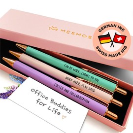 MESMOS 3pk Fancy Pen Set, Thank You Coworker Gifts for Women, Appreciation Gifts for Coworkers Female, Work Besties Gifts for Women, Going Away Farewell Gifts for Coworkers, Coworker Birthday Gifts
