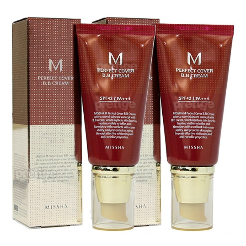 Missha M Perfect Cover BB Cream 50mlx2 / 미샤 M
