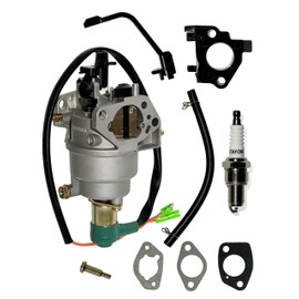 HONTAYOKA 420cc Carburetor for Harbor Freight Predator 5500 6500 7000 8750 Watt 13HP 14HP 15HP 16HP Generator Engine Replace Model 69671 68530 68525 69672 69674 68529 68526 carb w/spark plug kit