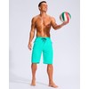 G Gradual Men's 11" Board Shorts with 3 Zipper Pockets