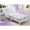 Delta Children 4 Piece Toddler Bedding Set for Girls -