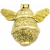 Handmade Solid Brass BUMBLE BEE DOOR KNOCKER, GOLDEN BRASS MATERIAL,VARIO