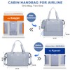 Designed for Ryanair Cabin Bags 40x20x25 Underseat Convertible for New