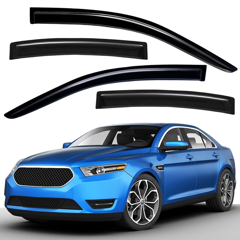 Lightronic Extra Durable Outside Mount Auto Vent Window Visor, Fits