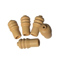 5 Wooden Roman Blind Acorns - Boxwood Classic Cord Pulls