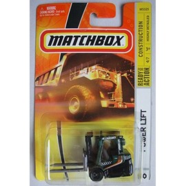 Matchbox READY FOR ACTION GREEN POWER LIFT #60
