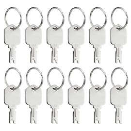 12 Ignition Keys, 166 Forklift Keys for Car Assesso Parts Hyster, Clark, Yale, Hyster, Komatsu, Fork