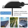 Xiatiaosann Roof Feed-Through Cable Grommet Solar Cable Gland 1-Way Waterproof