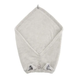 CB Japan Carari Zooey Hair Turban, Facial Cleansing, Pool, Bath, Microfiber w/ 3x Absorption Power, Satin Cat, Head Circumference 17.3 - 26.8 in (44 - 68 cm), Quick Absorption in Fiber Gap, Quick Dry