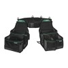 Masterforce 3 Piece Tradesmen Set Padded Belt Contractor Framer Pouch Steel Clip Storage