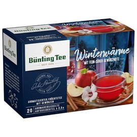 Bünting Winter Warmth Pack of 3 with Fine Sweet Spice Note, Flavoured Fruit Tea with Spices, 20 Infusion Bags of 2.5 g Each (60 Bags/150 g)