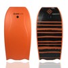 Hubboards Bodyboard Hubb Lite Polystyrene (EPS) - Orange/Orange/Black - 36-Inch